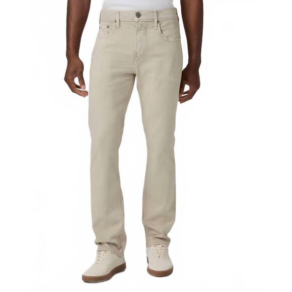 NEW PAIGE transcend federal slim straight jean in vintage william grey